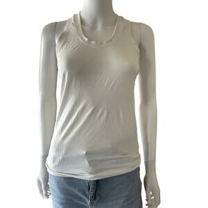 Athleta Tank Top Women Small White Sleeveless